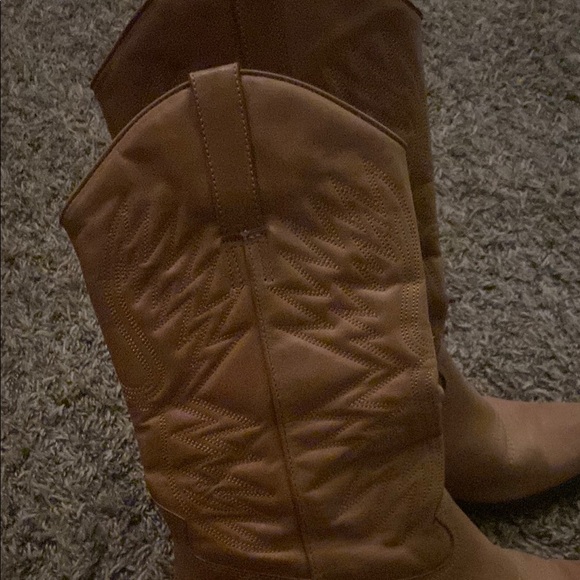 Matisse - Light Brown Women's Western Boots - Picture 2 of 5